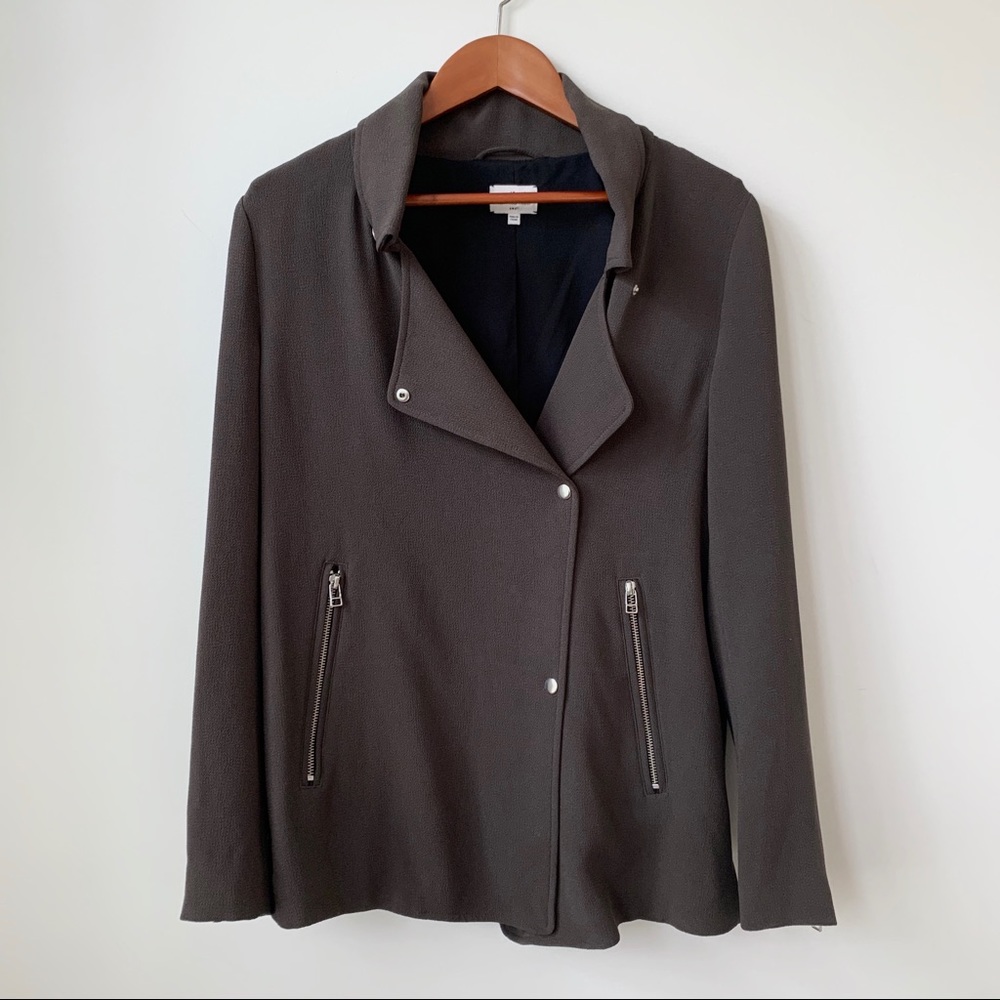 ARITZIA | WILFRED MAYET JAPANESE CREPE MOTO JACKET CLASSIC BLAZER